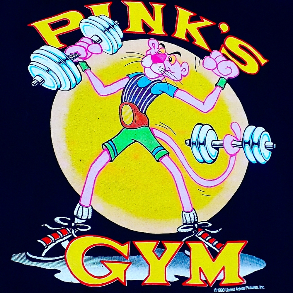 Vintage 90's 1990 Pink Panther Single Stitch Tee